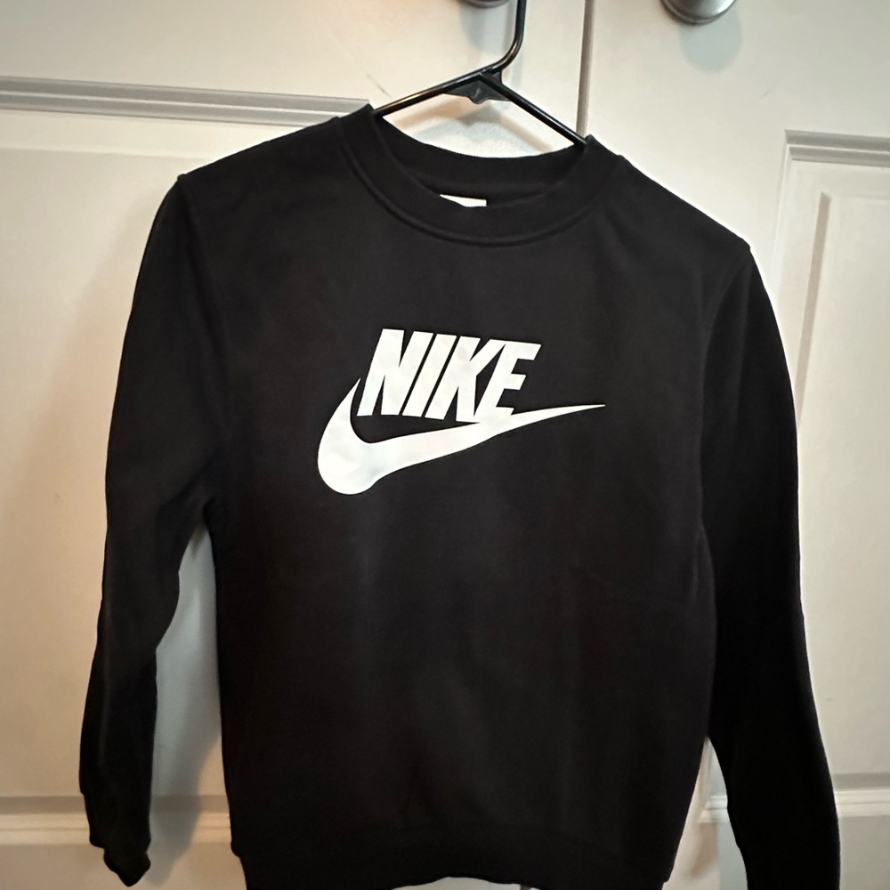 Nike Black Crew Neck Sweater